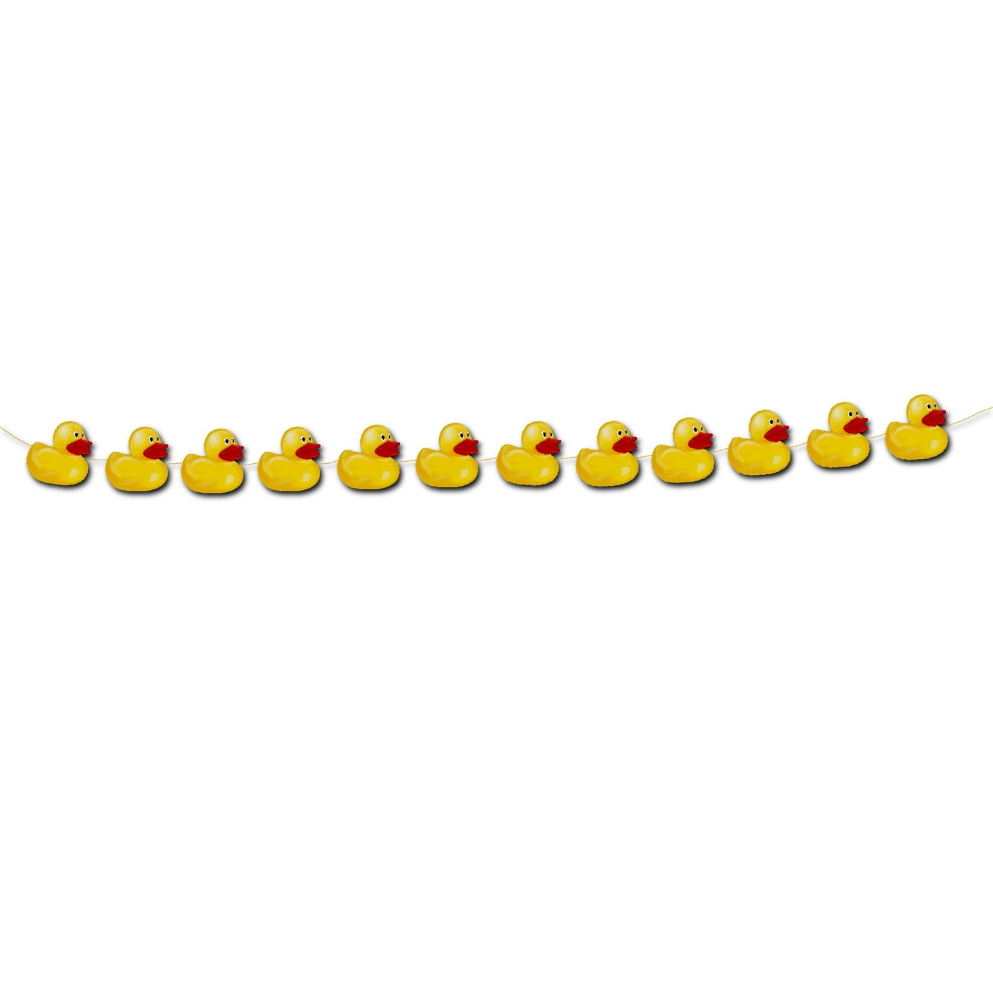 Yellow Duck Decorations – Cute Duckie Party Bunting