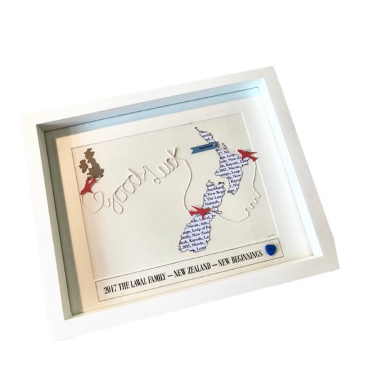 Personalized travel map moving away gift, Two location map words with friends, Long distance print with custom string art