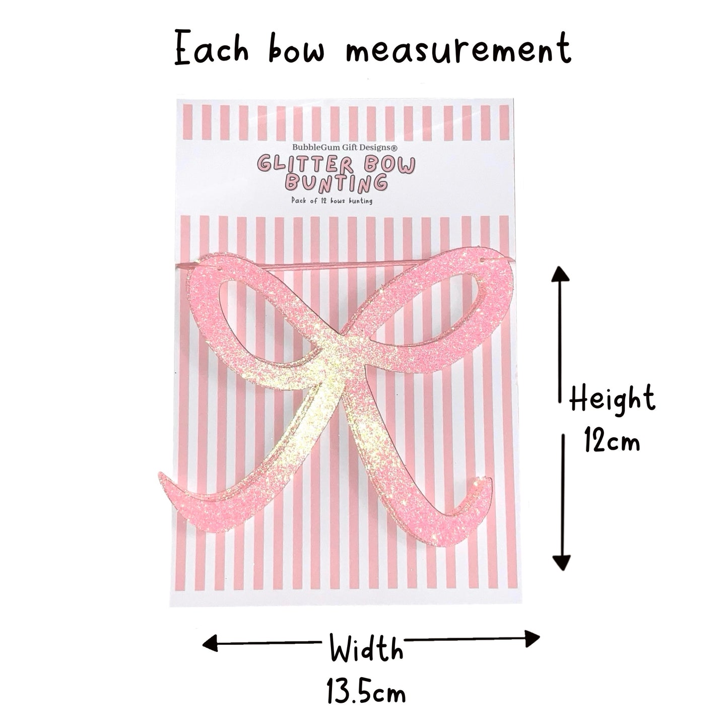 Pink coquette bow birthday decorations Pink glitter bow bunting Sparkly sweet 16 bows garland